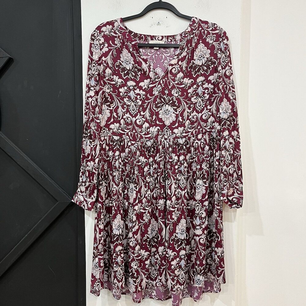 LOFT Outlet Floral Boho Dress Size Medium